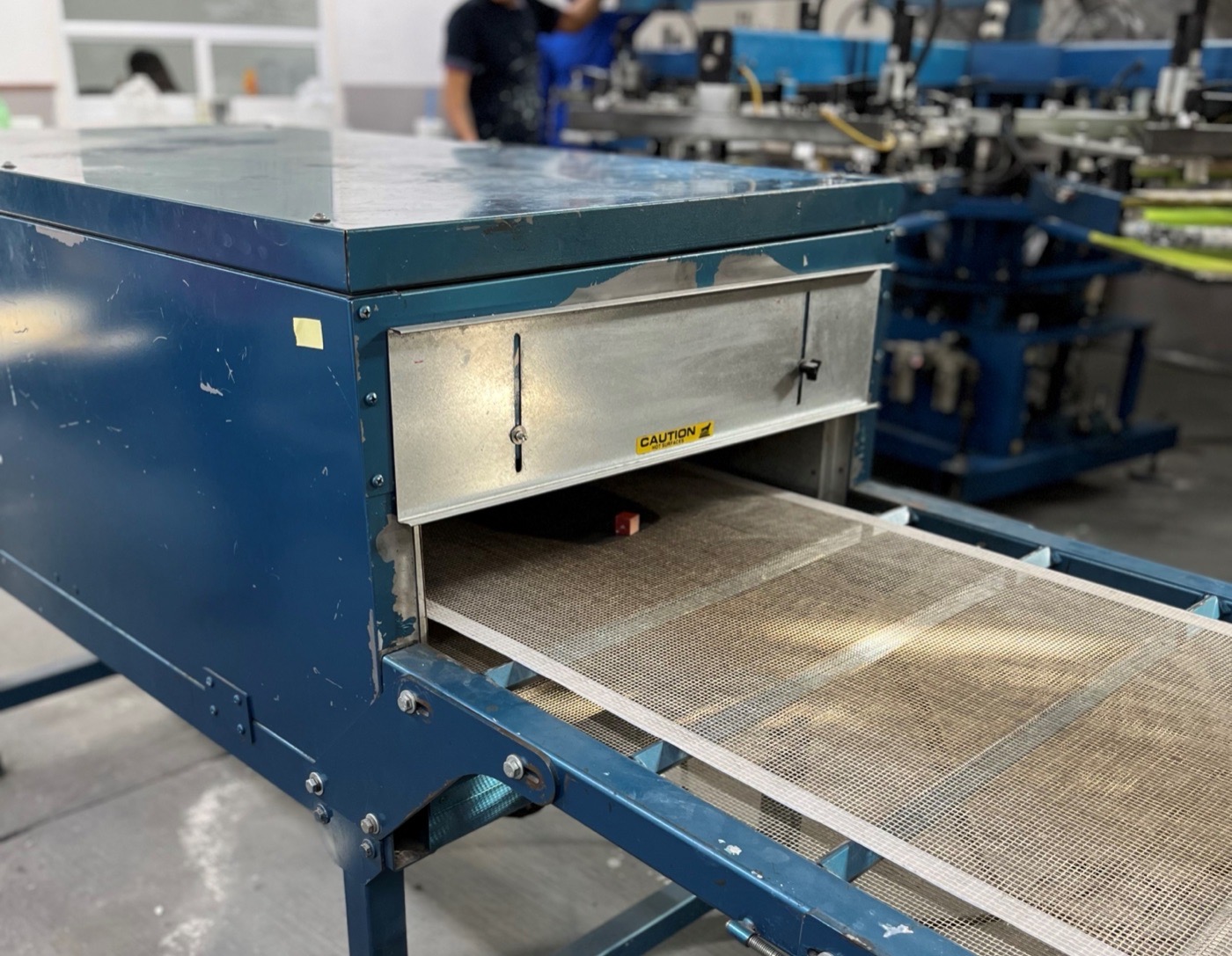 Impresión textil en operación en planta EDESEG